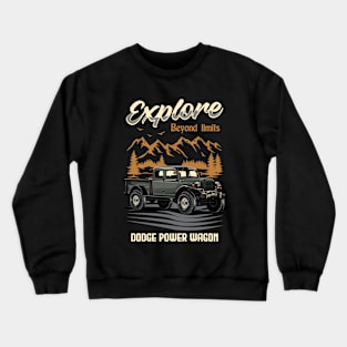 Power Wagon Truck Crewneck Sweatshirt